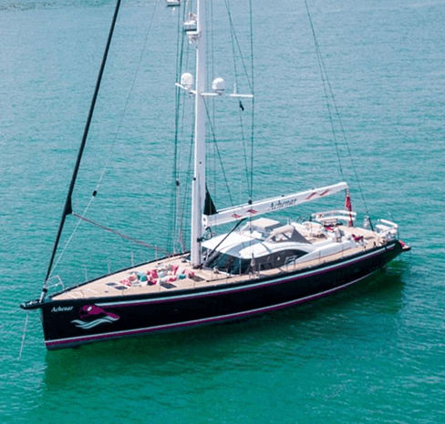 Super Yacht with luxury amenities