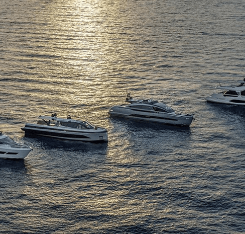 Super Yacht with luxury amenities