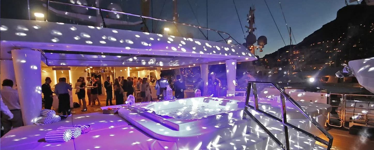 Corporate group event on a yacht charter