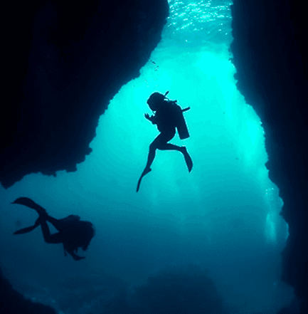 Cave Diving at Koh Ha